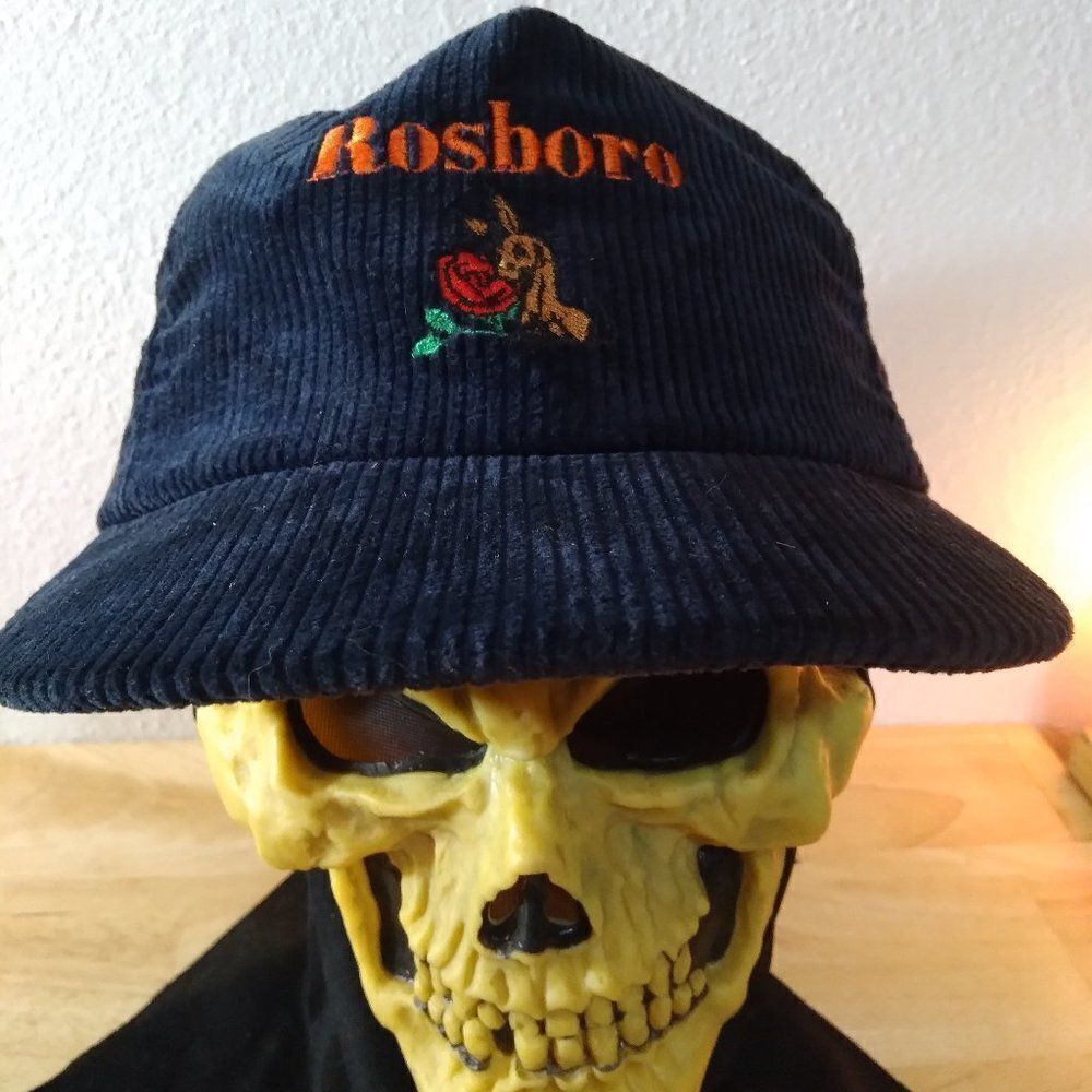 Deadstock Vintage Rosboro Sawmill Plywood Corduroy Snap Back Hat